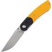 Kansept Knives Reverie Linerlock Pocket Knife Yellow G10 - KT2025B7 