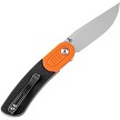 KT2025B8 Kansept Knives Reverie Linerlock Pocket Knife Black/Orange 