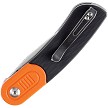 KT2025B8 Kansept Knives Reverie Linerlock Pocket Knife Black/Orange 