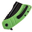 KT2030B3U Kansept M+ Korvid Linerlock Pocket Knife Green G10 