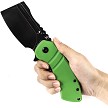 KT2030B3U Kansept M+ Korvid Linerlock Pocket Knife Green G10 