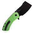 KT2030B3U Kansept M+ Korvid Linerlock Pocket Knife Green G10 