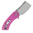 KT2030B4U Kansept M+ Korvid Linerlock Pocket Knife Pink G10 