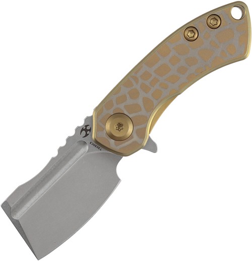 Kansept Mini Korvid Linerlock Pocket Knife Eggshell - KT3030C3 
