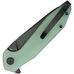 Kubey Nova Linerlock Pocket Knife Black Jade - KUB117O 