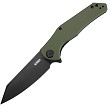 Kubey Flash Linerlock Pocket Knife OD Green - KUB158F 