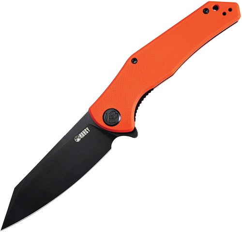 Kubey Flash Linerlock Pocket Knife Orange - KUB158G 