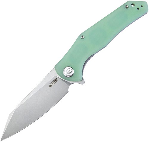 Kubey Flash Linerlock Pocket Knife Jade - KUB158I 