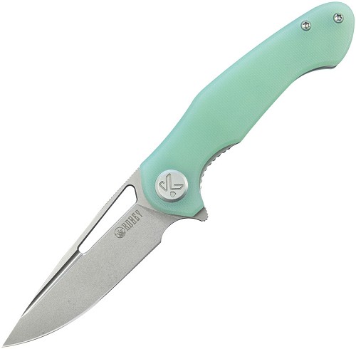 Kubey Dugu Linerlock Pocket Knife Jade G10 - KUB210I 