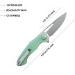 Kubey Dugu Linerlock Pocket Knife Jade G10 - KUB210I 