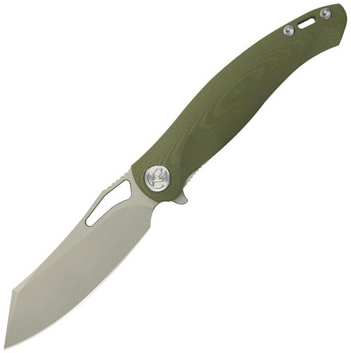 Kubey Drake Linerlock Pocket Knife Green G10 - KUB239B 