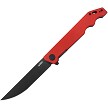 Kubey Pylades Linerlock Pocket Knife Blackwash Red - KUB253B1 