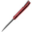KUB253B1 Kubey Pylades Linerlock Pocket Knife Blackwash Red 