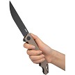 KUB253C Kubey Pylades Linerlock Pocket Knife Blackwash Tan 