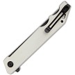 KUB253D Kubey Pylades Linerlock Pocket Knife Blackwash Ivory 