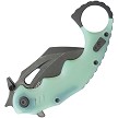 KUB262L Kubey Miniature Wrath Karambit Linerlock Pocket Knife Black Jade 