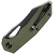 KUB291E Kubey Vagrant Linerlock Pocket Knife OD Green 