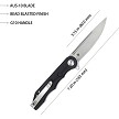 KUB312A Kubey Mizo Linerlock Pocket Knife Black 