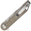 KUB312H Kubey Mizo Linerlock Pocket Knife Tan 