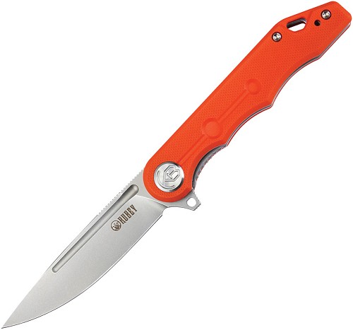 Kubey Mizo Linerlock Pocket Knife Orange - KUB312I 