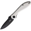 Kubey Ruckus Linerlock Pocket Knife Tan - KUB314D 
