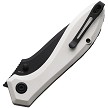 Kubey Ruckus Linerlock Pocket Knife Tan - KUB314D 