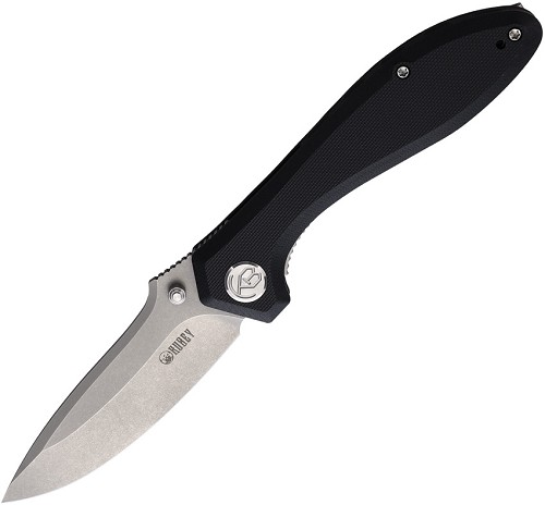 Kubey Ruckus Linerlock Pocket Knife Black - KUB314F 
