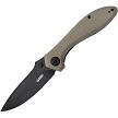 Kubey Ruckus Linerlock Pocket Knife Tan - KUB314K 
