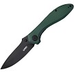 Kubey Ruckus Linerlock Pocket Knife Green - KUB314L 