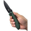 Kubey Ruckus Linerlock Pocket Knife Green - KUB314L 