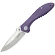Kubey Ruckus Linerlock Pocket Knife Purple - KUB314T 
