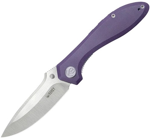 Kubey Ruckus Linerlock Pocket Knife Purple - KUB314T 