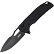 Kubey RDF Button Lock Pocket Knife Black - KUB316A 