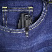 KUB316A Kubey RDF Button Lock Pocket Knife Black 