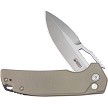 KUB316D Kubey RDF Button Lock Pocket Knife Tan 