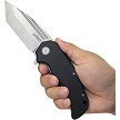 KUB318A Kubey Bravo 1 Linerlock Pocket Knife Black 