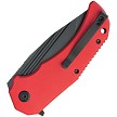 KUB318B Kubey Bravo 1 Linerlock Pocket Knife Red Black 