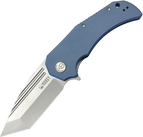 Kubey Bravo 1 Linerlock Pocket Knife Blue - KUB318E 