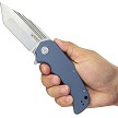 KUB318E Kubey Bravo 1 Linerlock Pocket Knife Blue 
