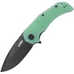 Kubey Bravo 1 Linerlock Pocket Knife Jade Black - KUB319C 