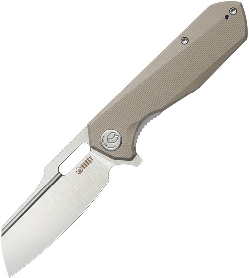 Kubey Atlas Framelock Pocket Knife Tan - KUB328J 