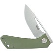 KUB331M Kubey Thalia Front Flipper Linerlock Pocket Knife OD Green 