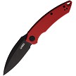 Kubey Leaf Linerlock Pocket Knife Red - KUB333B 