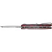 KUB336B Kubey Creon Button Lock Pocket Knife Red 