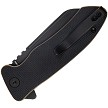 KUB336F Kubey Creon Button Lock Pocket Knife Black 