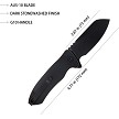 KUB336F Kubey Creon Button Lock Pocket Knife Black 