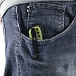 KUB344F Kubey Momentum Linerlock Pocket Knife Black Translucent Yellow 