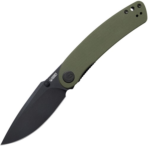 Kubey Momentum Linerlock Pocket Knife Green - KUB344G 
