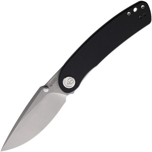 Kubey Momentum Linerlock Pocket Knife Black - KUB344H 