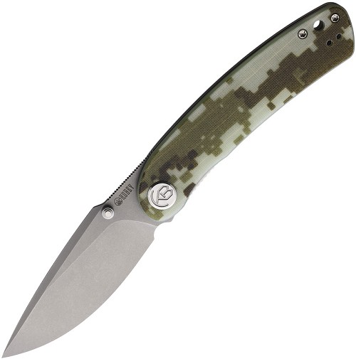 Kubey Momentum Linerlock Pocket Knife Camouflage - KUB344K 